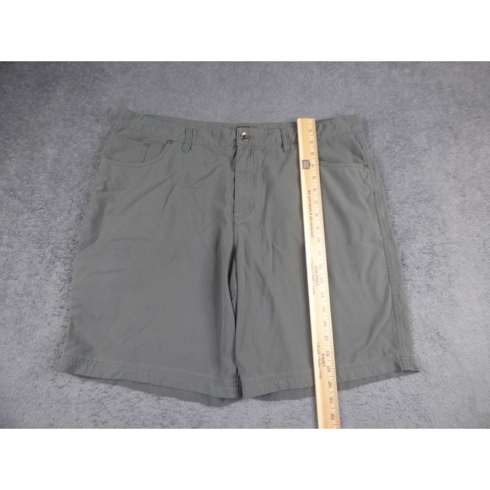 Royal Robbins Mens Gray Canvas Hiking Shorts Size 40 Nylon Outdoor Utility - Picture 4 of 8